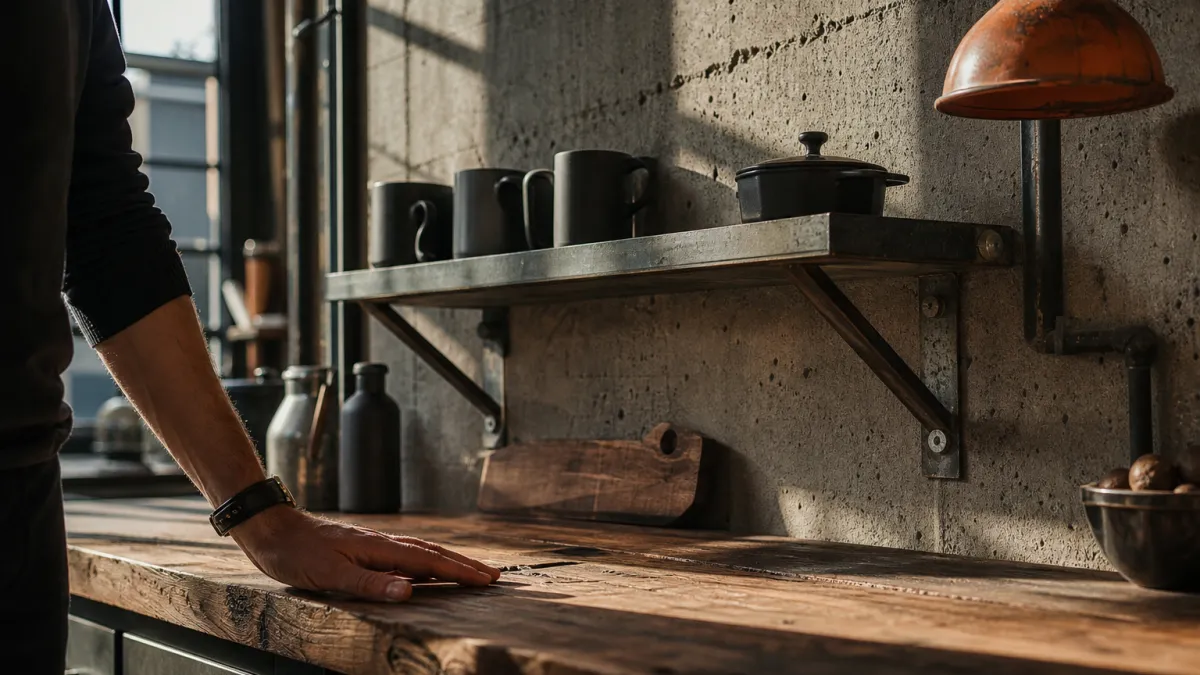 Cuisine style industriel : les secrets d'un décor urbain